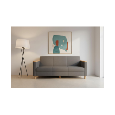 LEANDER "L" Holzarmauflage + Holzfüße