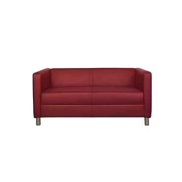 LEANDER Sofa Rückenhöhe S geteilte Front