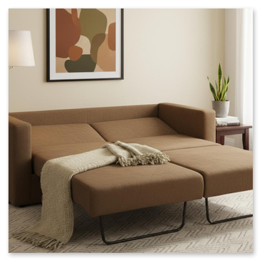 MAX-XS  Schlafsofa mit 2 Auszügen