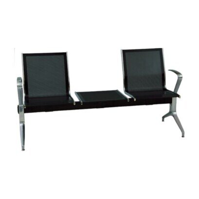 ATRIUM Metallbank 2-Sitzer mit Mitteltisch