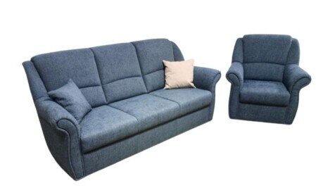 GRACE 3-Sitzer Sofa mit Sessel