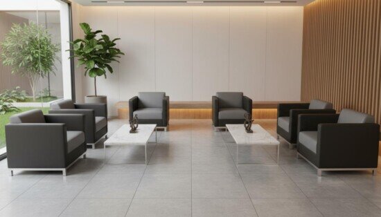 LUNA Sessel Rückenhöhe "M" 2-farbig