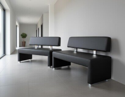 M1 Sitzbank auf Wangengestell