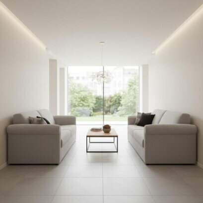 MAX-XL Sofa runde Armlehnen