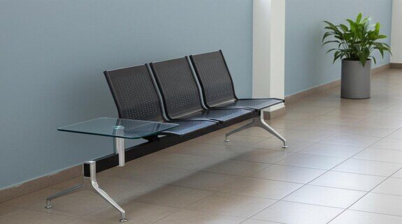 Metallbank PALACE mit Armlehnen