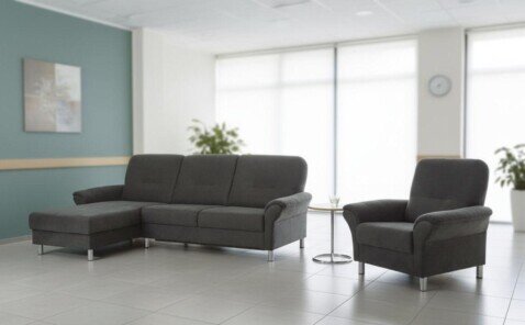 SENIOR Sessel + Sofa, breite Armlehnen